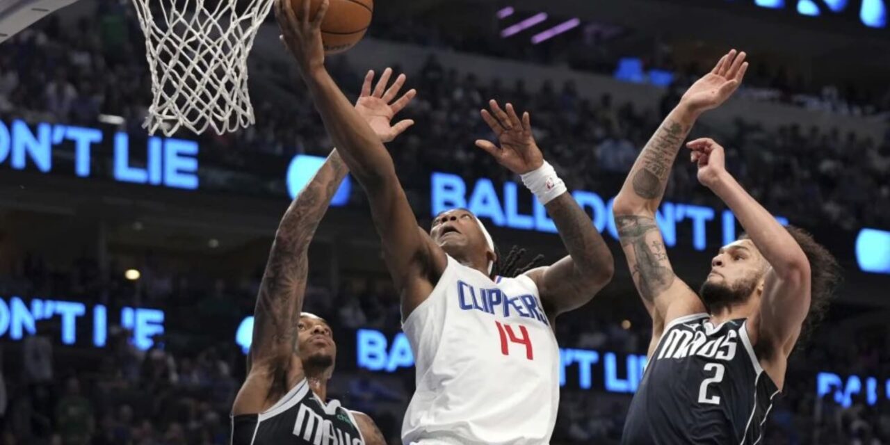 Clippers empata la serie de primera ronda 2-2 al superar 116-111 a Mavericks
