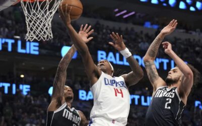 Clippers empata la serie de primera ronda 2-2 al superar 116-111 a Mavericks