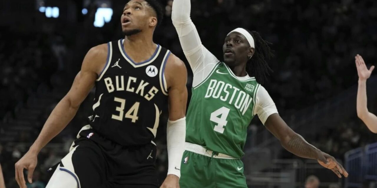 Bucks sobreviven a lesión de Antetokounmpo y derrotan 104-91 a Celtics