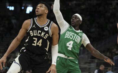 Bucks sobreviven a lesión de Antetokounmpo y derrotan 104-91 a Celtics