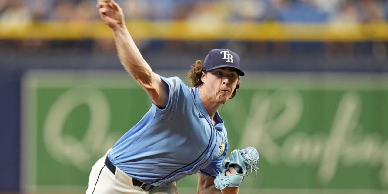 Ryan Pepiot lanza seis sólidas entradas en la victoria de los Rays 2-1 ante Angelinos