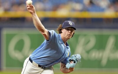 Ryan Pepiot lanza seis sólidas entradas en la victoria de los Rays 2-1 ante Angelinos