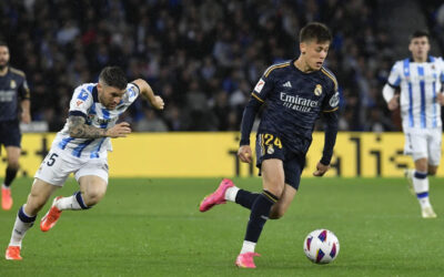 Con gol de Güler, Real Madrid vence 1-0 a Real Sociedad y acaricia el título