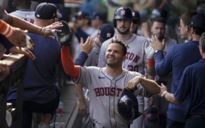 Astros se llevan la serie de 2 juegos de la Ciudad de México al superar 8-2 a Rockies