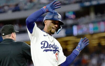 Betts logra su 5to jonrón para liderar las mayores; Dodgers superan 5-4 a Gigantes