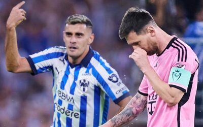 Rayados humilló al Inter Miami en la Champions Cup
