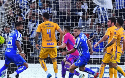 Rayados le empata a Tigres en el último minuto 