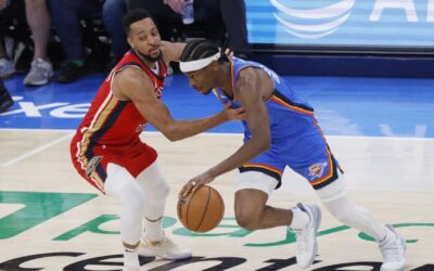 Gilgeous-Alexander anota 33 puntos y Thunder doblega 124-92 a Pelicans para tomar ventaja de 2-0