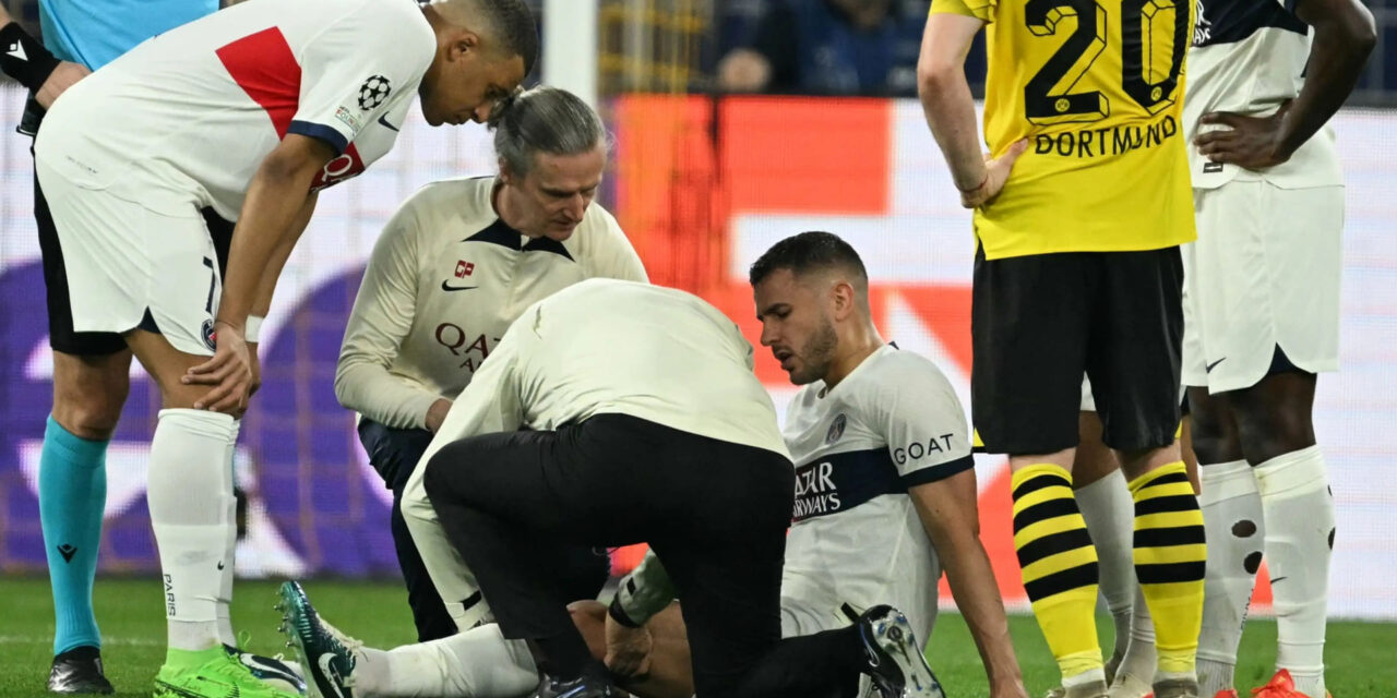 Lucas Hernández se rompió el ligamento cruzado de la rodilla izquierda