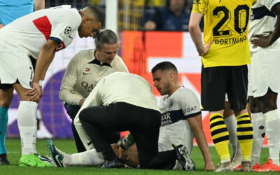 Lucas Hernández se rompió el ligamento cruzado de la rodilla izquierda