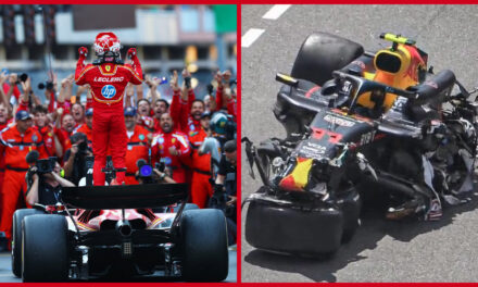Leclerc, profeta en su tierra al ganar por primera vez en Mónaco. Fuerte accidente de Pérez