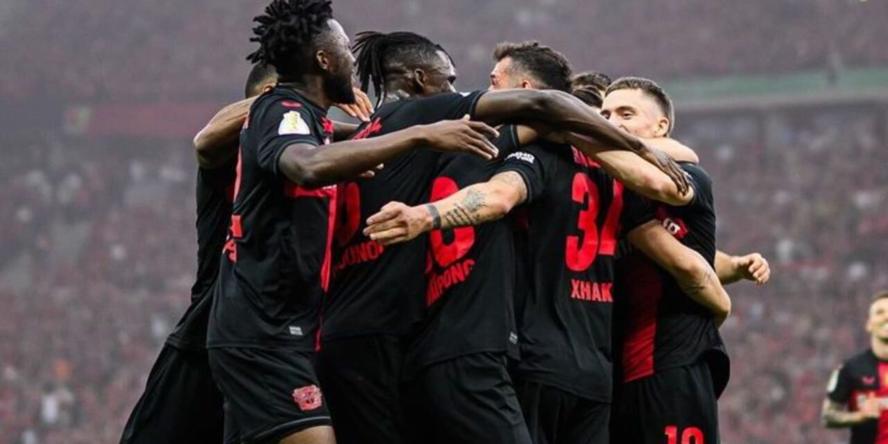 Bayer Leverkusen gana la Copa Alemana con gol de Xhaka; termina invicto su temporada doméstica