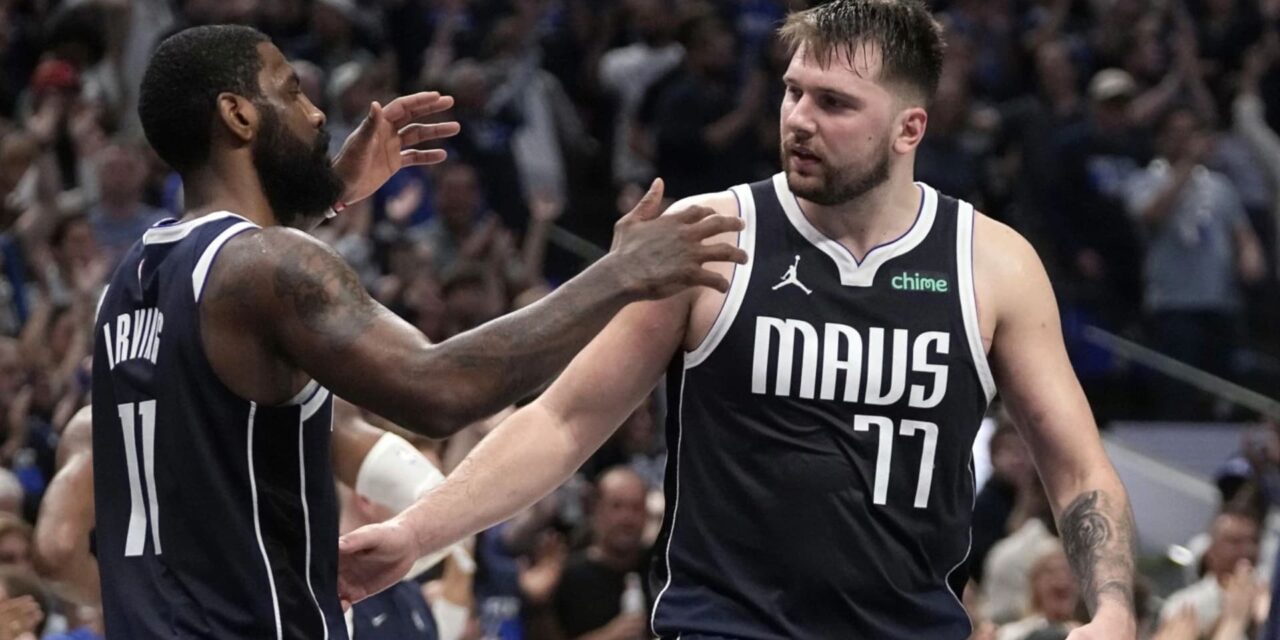 Irving y Doncic ayudan a que Mavs mantengan a raya al Thunder y tomen ventaja de 2-1