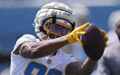 Hijo de Jerry Rice, el novato de los Chargers Brenden Rice, siente que tiene mucho que demostrar
