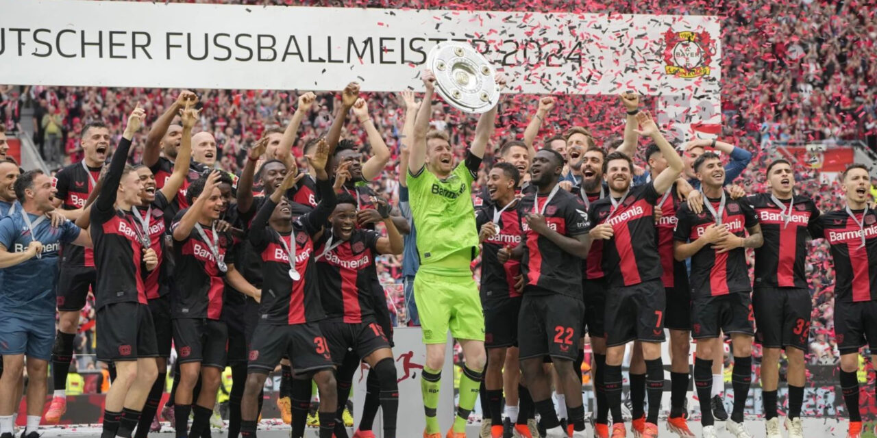 Leverkusen hace historia como el primer equipo en terminar invicto la temporada de la Bundesliga