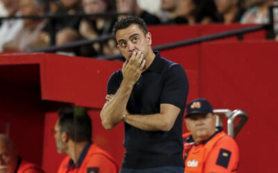 Xavi termina su era con el Barça después de una victoria por 2-1 ante el Sevilla