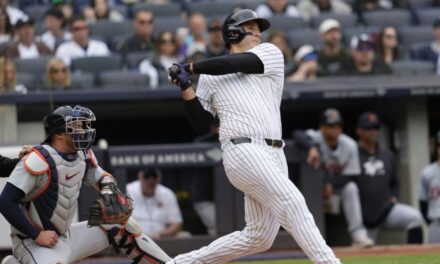 Cuadrangular de tres carreras de Rizzo da triunfo a Yankees 5-3 sobre Tigres; Judge fue expulsado