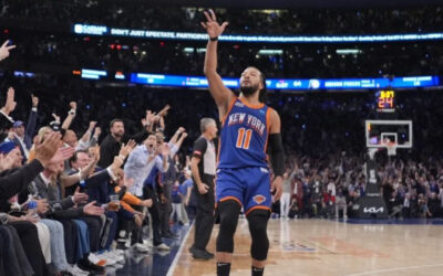 Con 44 puntos de Brunson, Knicks aplastan 121-91 a Pacers y están a un punto de final del Este