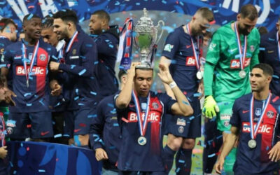 Mbappé dice adiós al PSG con el doblete francés