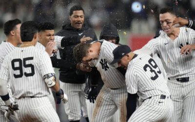 Stanton y Rizzo dan triunfo a Yanquis en la 9na, 2-1 sobre Tigres
