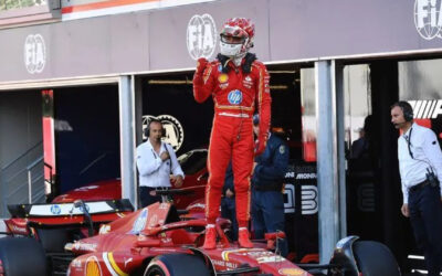Leclerc acaba con la racha récord de Verstappen y se queda con la pole del Gran Premio de Mónaco