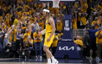 Nembhard logra triple agónico; Pacers se imponen a Knicks y se acercan en semifinal del Este
