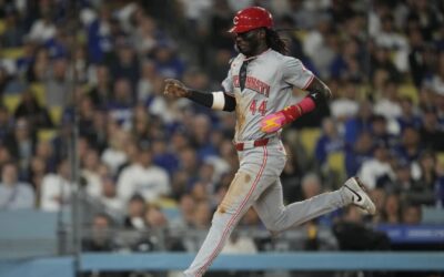 De la Cruz batea de 4-4 con 4 robos en victoria sorpresiva de Rojos ante Dodgers