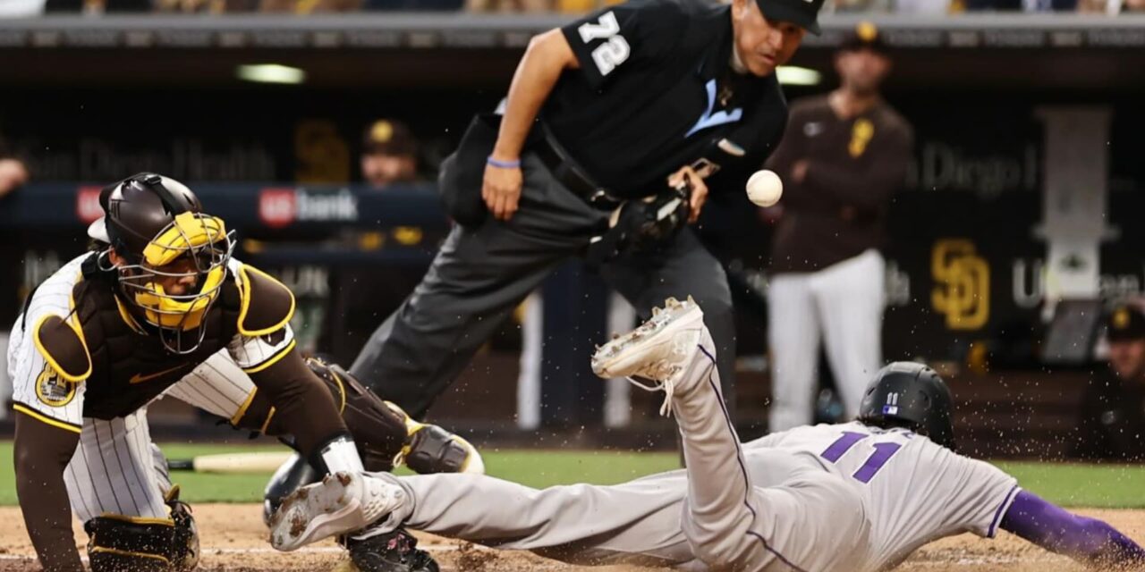 El dominicano Montero produce tres y los Rockies derrotan 5-4 a Padres para extender su racha