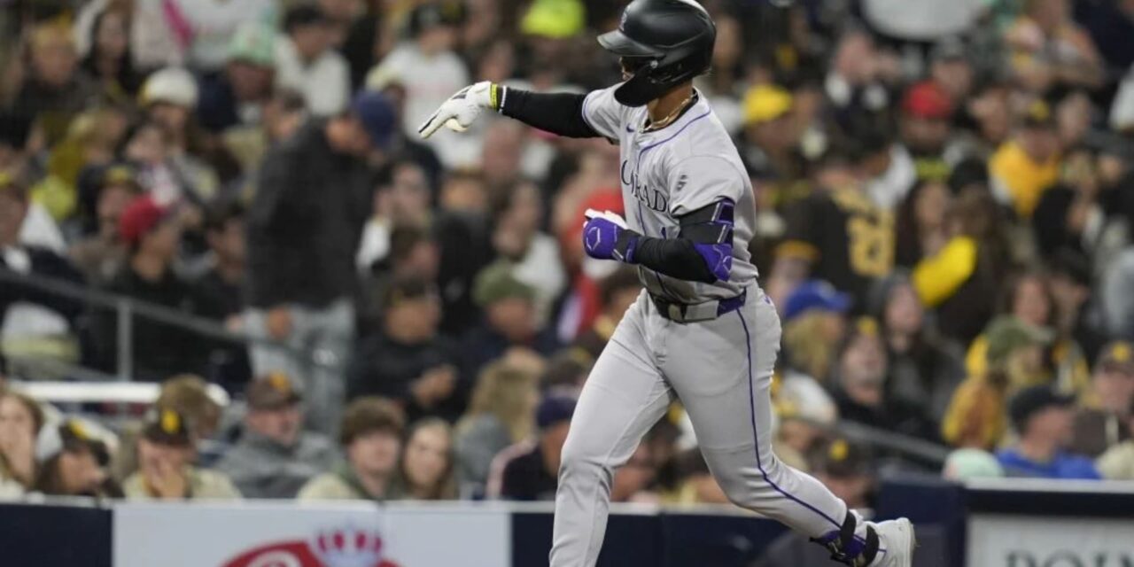 Tovar consigue jonrón por los Rockies, que vencen a Padres e hilan 6to triunfo