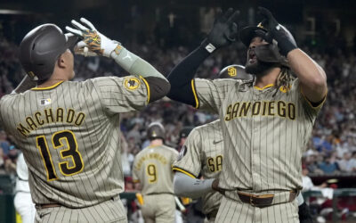 Tatis y Cronenworth batean jonrones seguidos; Padres derrotan 7-1 a Diamondbacks