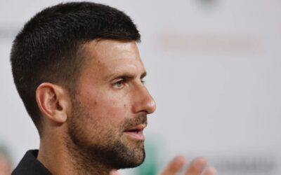 Djokovic llega a Roland Garros con ‘bajas expectativas y altas esperanzas’