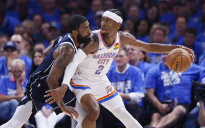 Gilgeous-Alexander lleva a Thunder a triunfo claro sobre Mavs en 1er juego de semifinal del Oeste