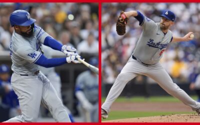 Hernández batea grand slam y Paxton lanza 6 sólidas entradas, Dodgers vencen 5-0 a Padres