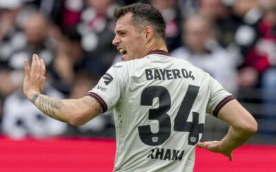 Leverkusen extiende su invicto a 48 juegos, al golear 5-1 al Fráncfort con Xabi Alonso suspendido