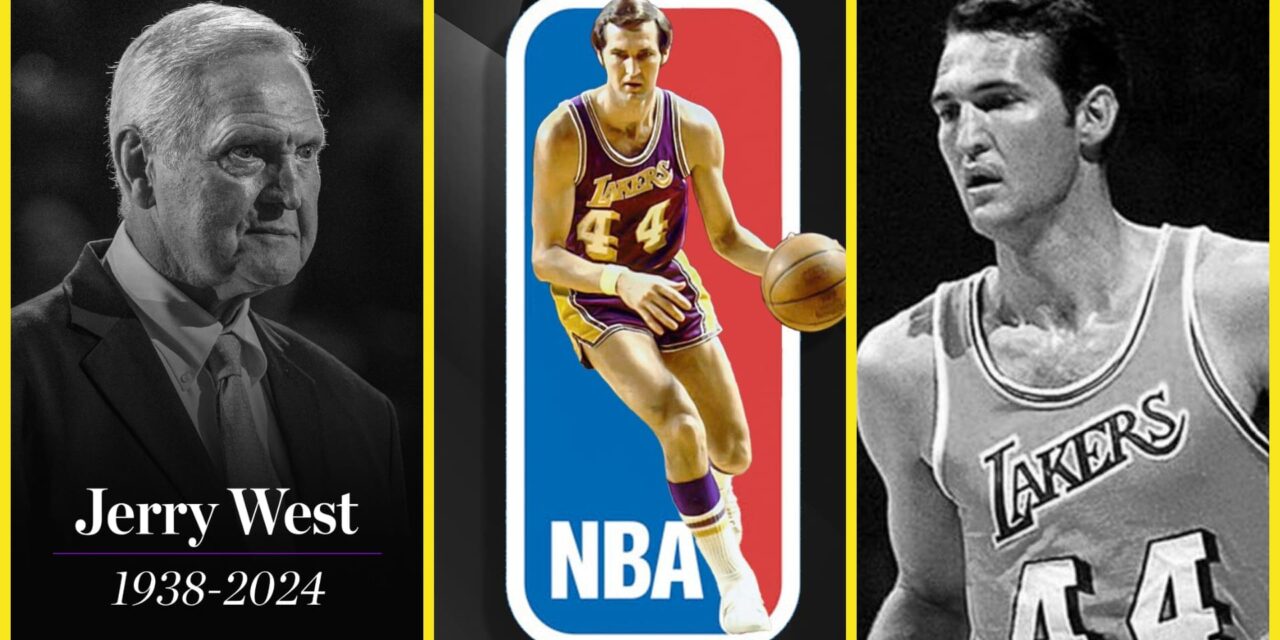 Falleció Jerry West, leyenda del basket e inspiración del logo de la NBA. Tenía 86 años