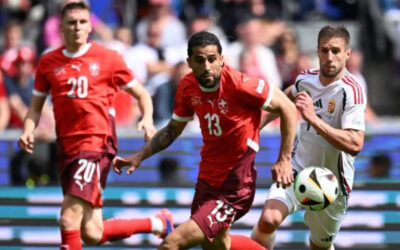 Suiza se aferra y vence 3-1 a Hungría en la Eurocopa 2024