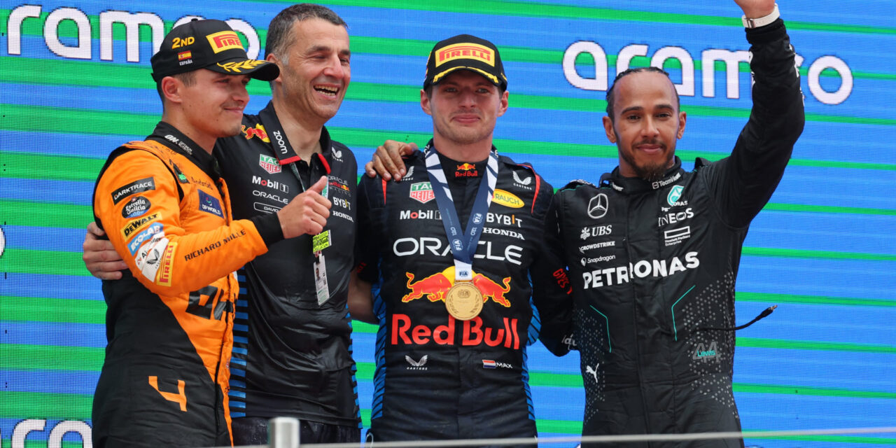 Max Verstappen deja atrás a Norris y gana el Gran Premio de España