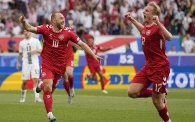 Tres años después de infarto, Eriksen marca el gol de Dinamarca en el 1-1 con Eslovenia en la Euro