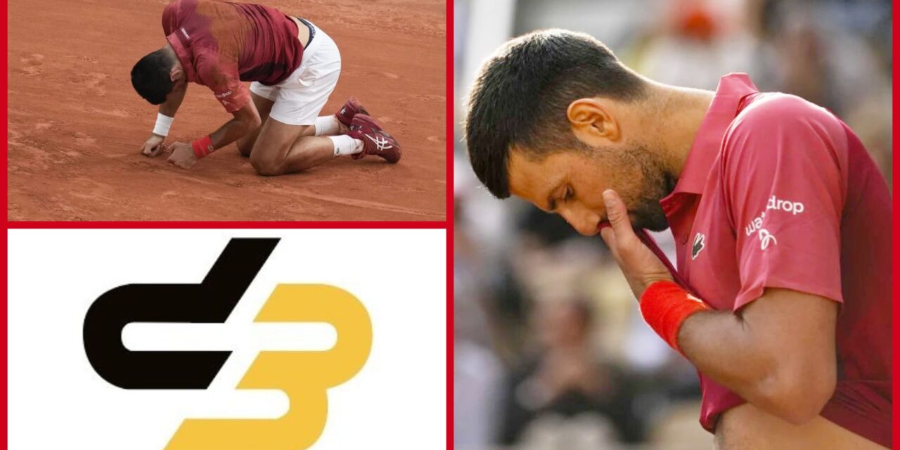 Podcast D3: Novak Djokovic se retira de Roland Garros por lesión en rodilla derecha