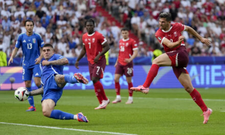 Suiza elimina a la campeona defensora Italia en octavos de final de la Eurocopa