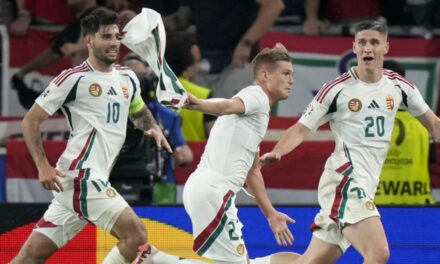 Hungría anota en el décimo minuto del tiempo añadido y vence a Escocia en la Eurocopa