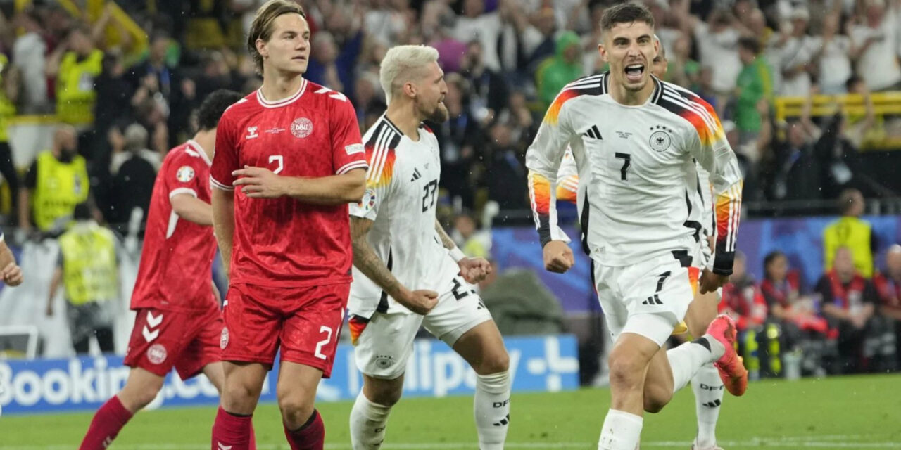 Alemania se impone 2-0 a Dinamarca y se instala en cuartos de la Euro