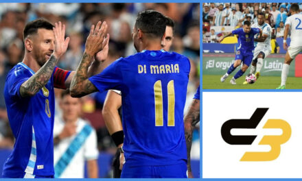 Messi aporta 2 tantos para que Argentina remonte y golee 4-1 a Guatemala