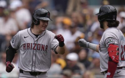 Jonrón de dos carreras de Jake McCarthy ayuda a Diamondbacks en triunfo 9-3 sobre los Padres
