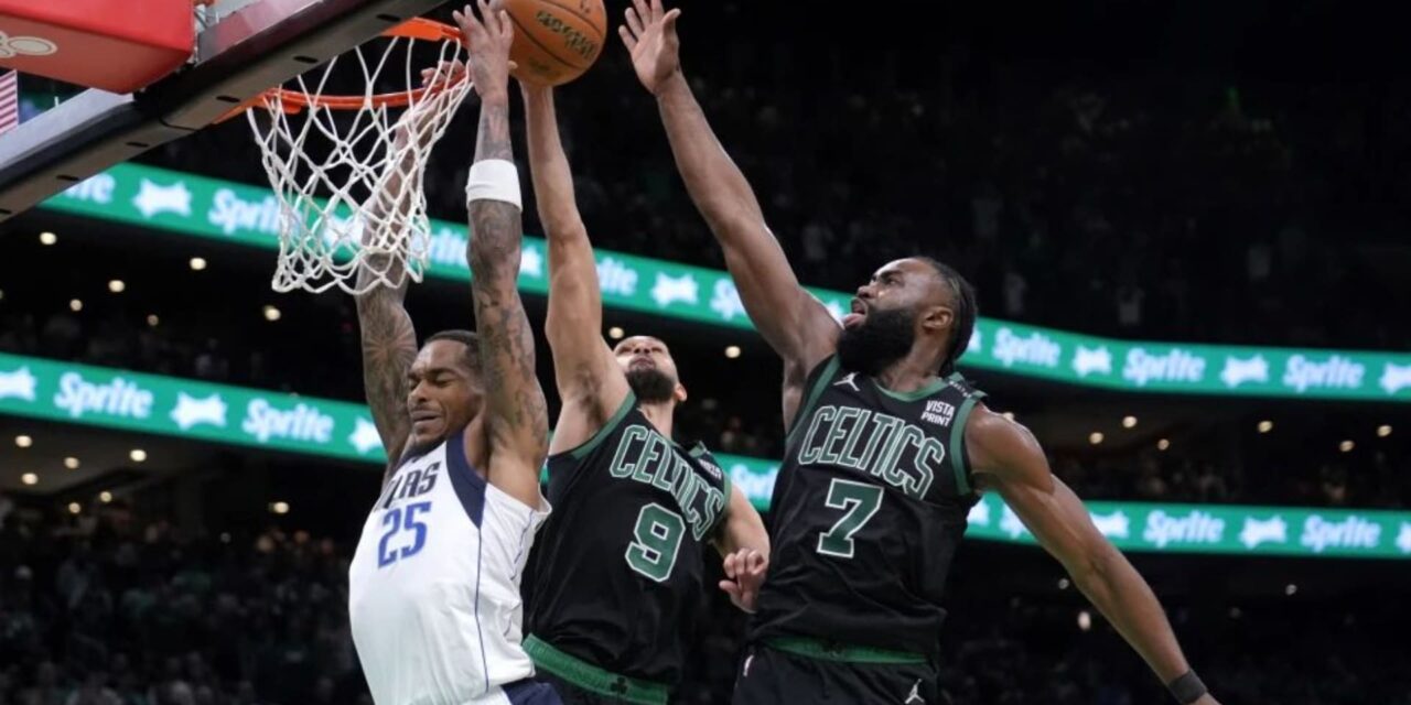 Los Celtics vencen 105-98 a los Mavericks y toman ventaja de 2-0 en las Finales de la NBA