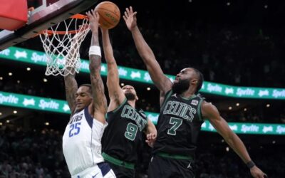 Los Celtics vencen 105-98 a los Mavericks y toman ventaja de 2-0 en las Finales de la NBA