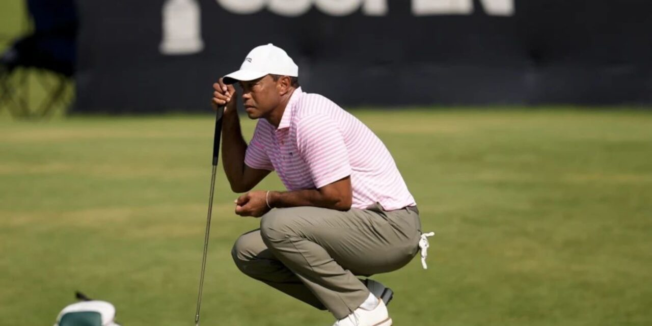 Woods regresa al US Open con una inconsistente ronda de 74 golpes