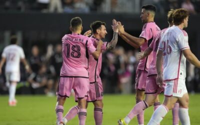 Inter Miami viene de atrás para empatar 3-3 con St. Louis City