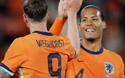 Países Bajos golea a Islandia en su último partido de preparación para Eurocopa-2024