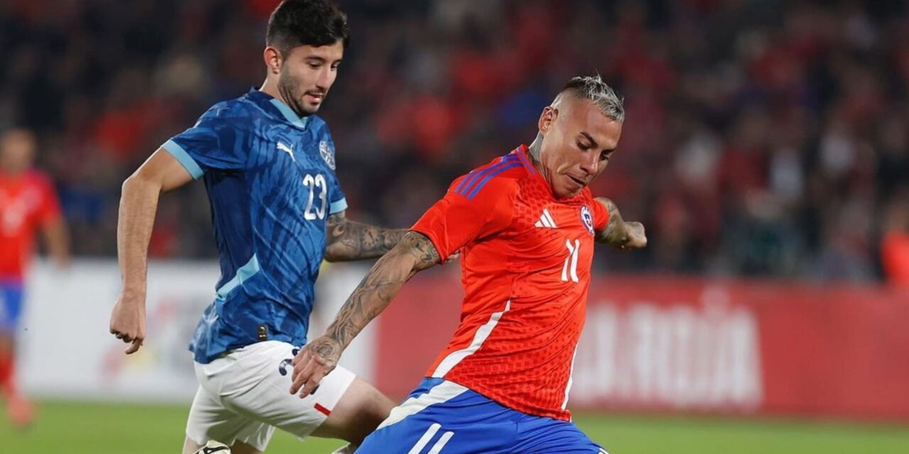 Con doblete de Dávila, Chile golea 3-0 a Paraguay en su último amistoso antes de la Copa América